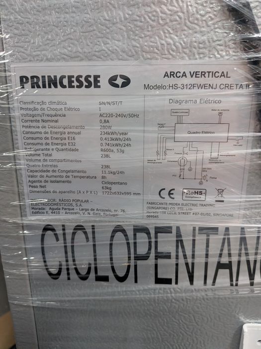 Arca vertical princess