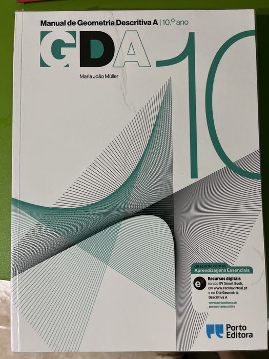 Manual e Livro de exercícios 10°ano GDA