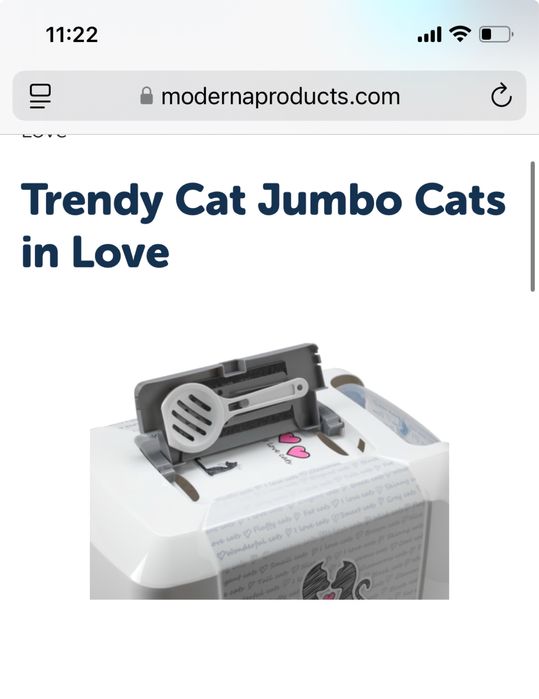 Туалет для кошки Moderna