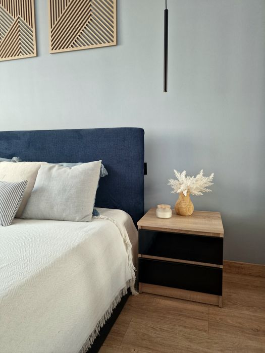 Nowoczesne szafki nocne 2 szt | loft glamour