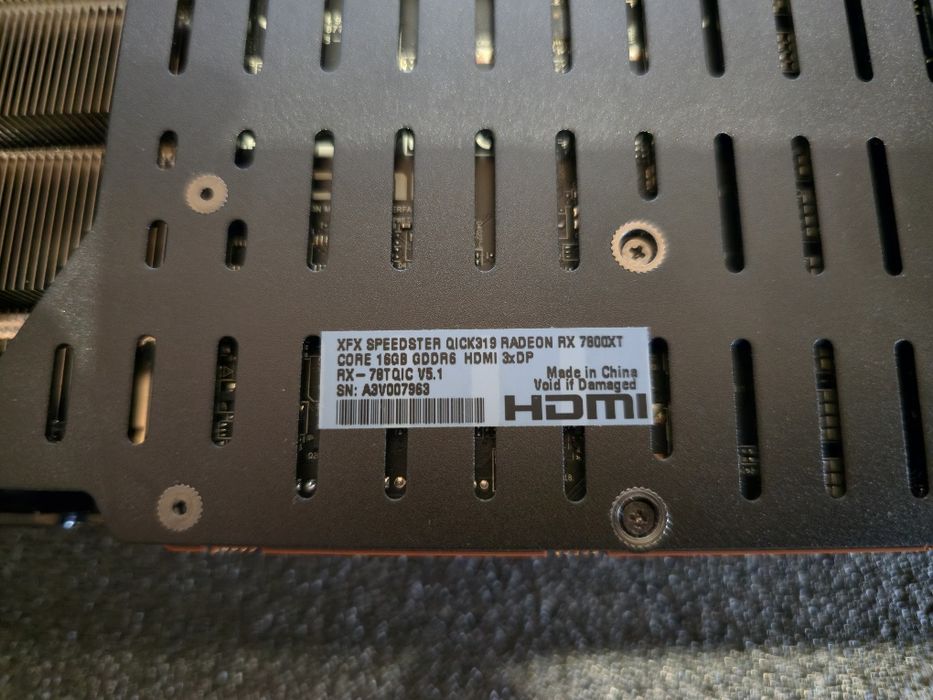 XFX Radeon 7800XT Qick, nr1 na świecie