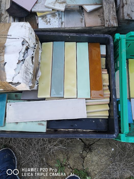 Azulejos semi artesanais Novos várias medidas e cores