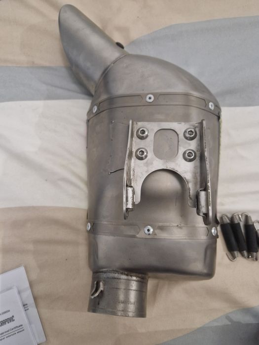 Escape Akrapovic Titanium Yamaha MT07 Tracer 07 XSR 700 R7