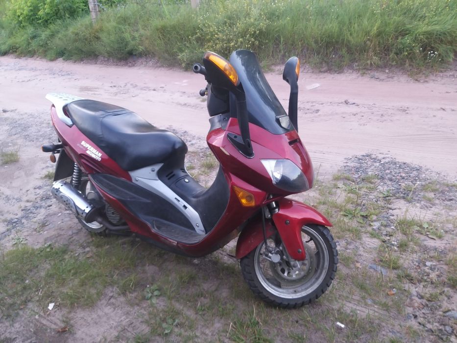 Скутер в хорошем состоянии