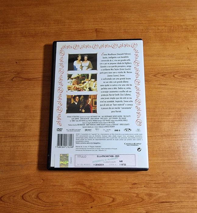 Emma (Gwyneth Paltrow/Jeremy Northam/Toni Collette) – Based on Jane Austen's novel64738259570050121