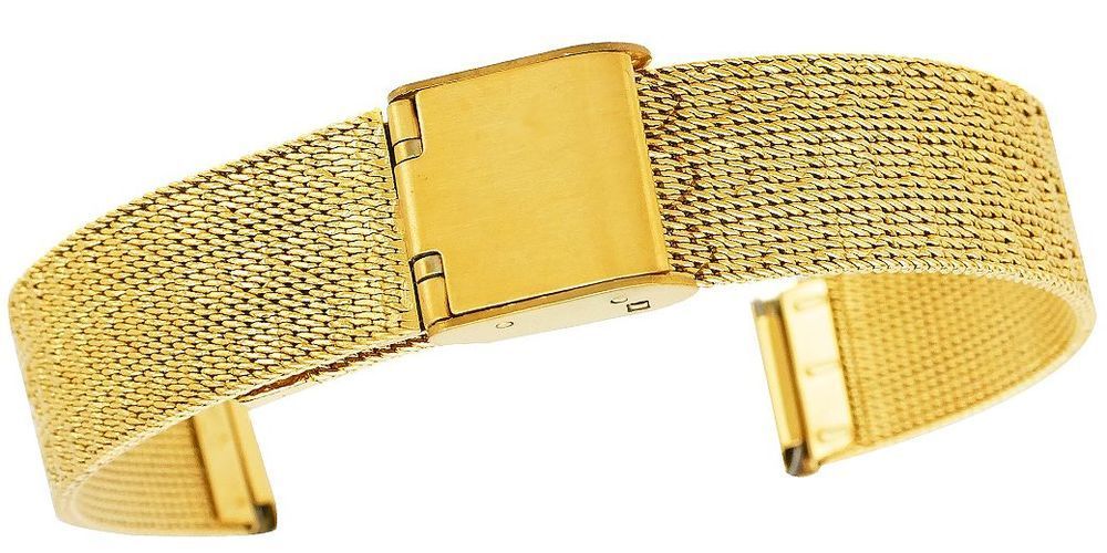 Bransoleta Fashion Mesh Złota IPG 14 mm FA14G