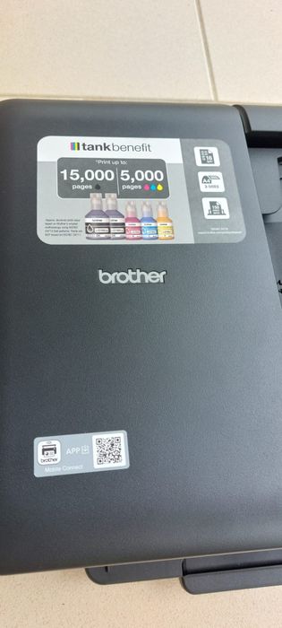 Impressora BROTHER TANKBENEFIT DCP-T780DW (Multifunções - Jato de Tinta - Wifi e Duplex)