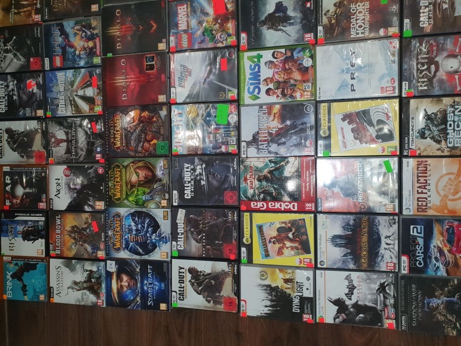 Gra gry PC unikaty 100szt dla kolekcjonera na komputer retro