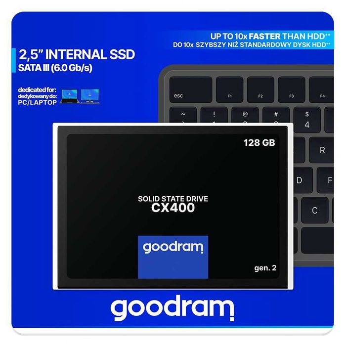 Dysk SSD Goodram CX400 Gen2 128GB