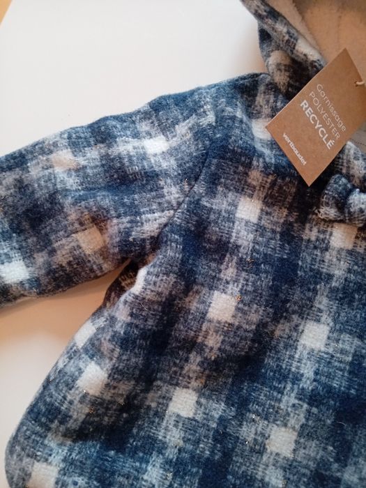 Casaco elegante super quente bebé 6 meses Vertbaudet Novo