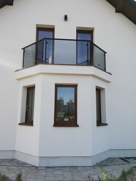 Balustrady szklane