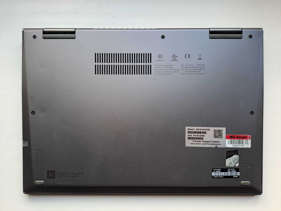 Lenovo ThinkPad X1 Yoga Gen 6 / i7-1185G7 / 32GB / 1Tb / Touch / 2-в-1