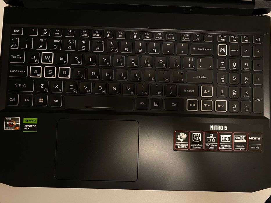 Sprzedam laptopa gamingowego: ACER Nitro RTX 3080