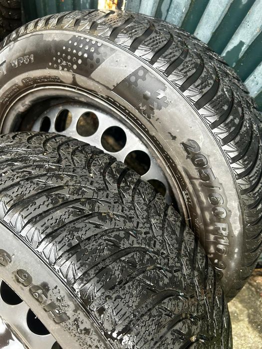 Pneus de inverno com jantes ferro Kumho