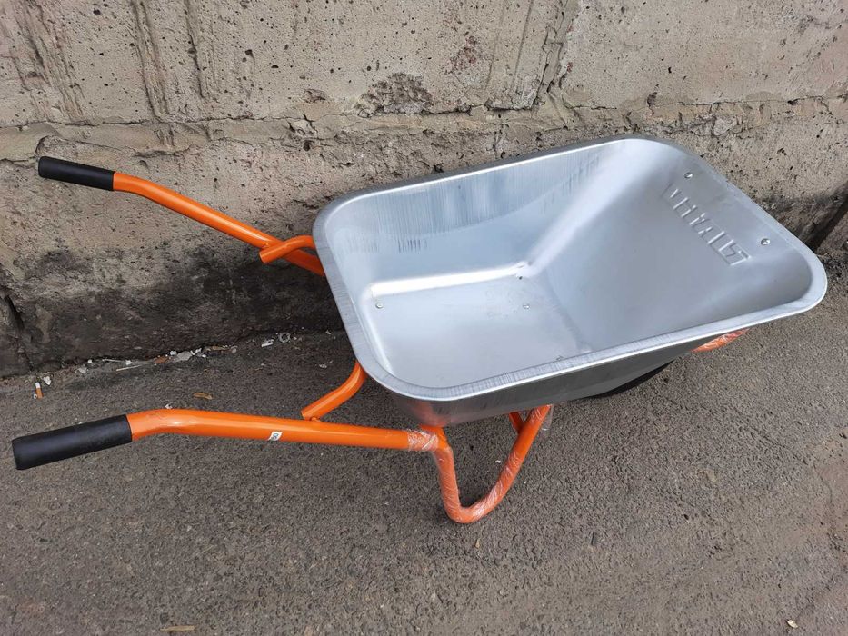 Тачка  будівельна  садово строительная 1кол. VITALS-KROK 100л/180кг