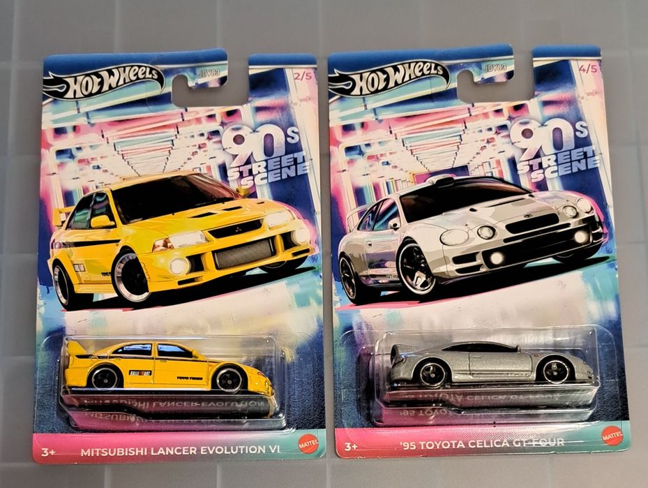 Hot Wheels - Mitsubishi Lancer & Toyota Celica