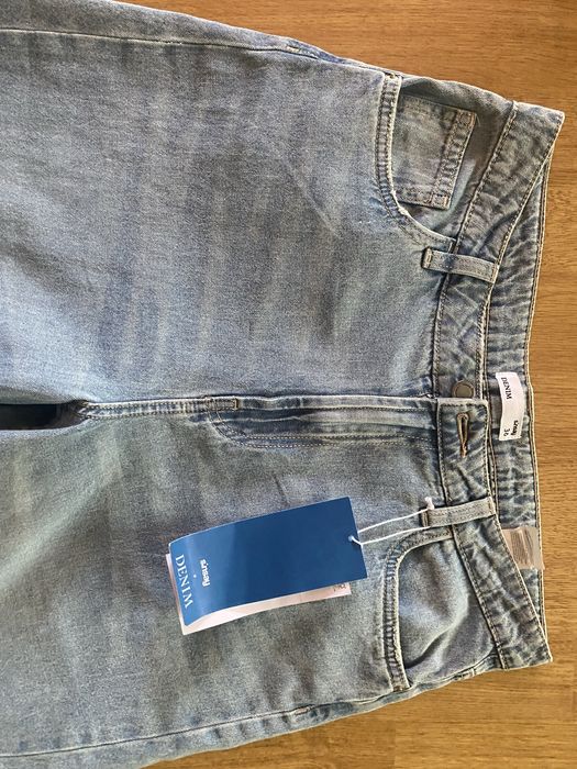 Szerokie spodnie jeansowe Sinsay 36