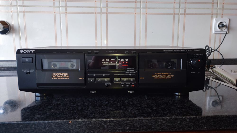 Sony TC-WR681 deck duplo
