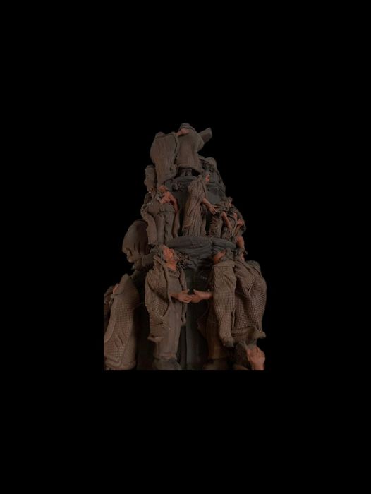 Calvário em Cerâmica