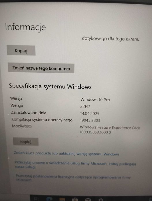 Komputer Laptop Dell Latitude 5420 I5 ram 16GB dysk 256 Windows 10 Pro