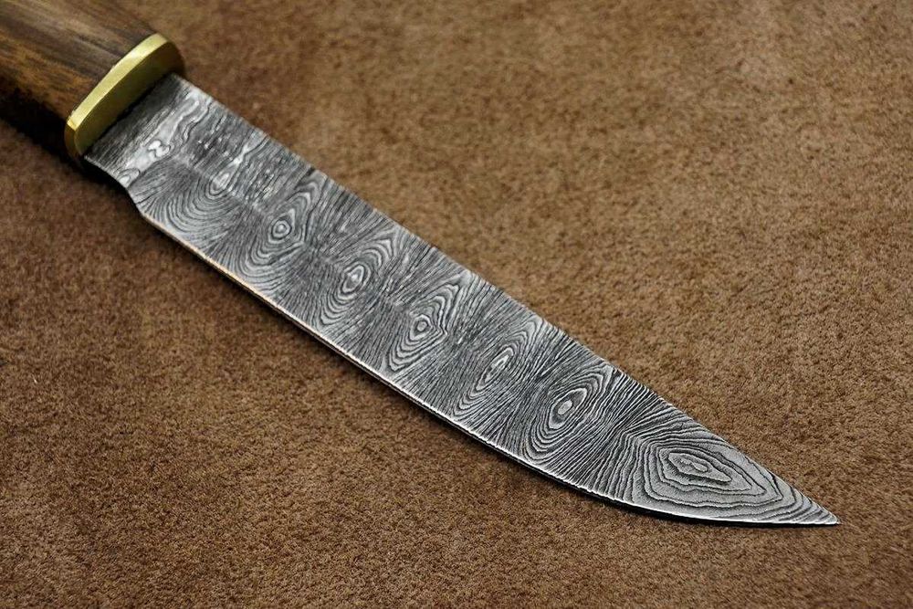 Owniknives nóż myśliwski Tanto z Damastu damast 6665