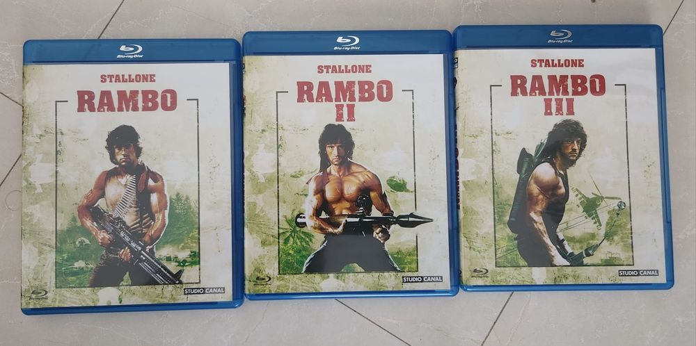 Trilogia Rambo Bluray