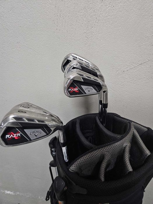 Tacos de Golfe Callaway Big Berta e Razr X  com pouco uso , Driver, Putter, Wedge