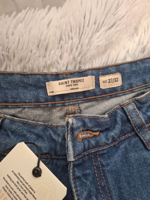 Джинси жіночі кльош Saint Tropez Style N5207 Denim Blue 27/32 Сині Нові з біркою