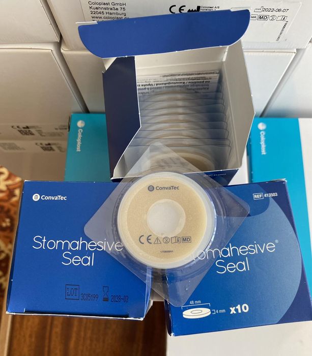 Калоприймачі і засоби по догляду за стомою Coloplast. Розпродаж Dansac