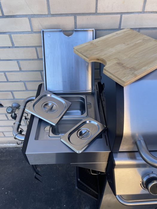 Barbecue Naterial Hudson 4b + 1 novo
