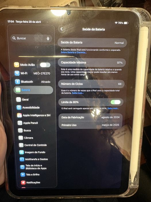 Vendo ou troco Ipad Mini 7° geração 128gb como novo