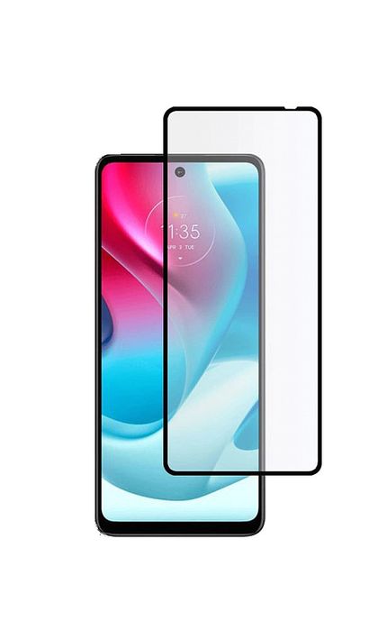 Szkło Hartowane Pełne z Ramką do Motorola Moto G60S
