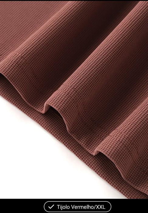 Polo Cor Tijolo manga curta