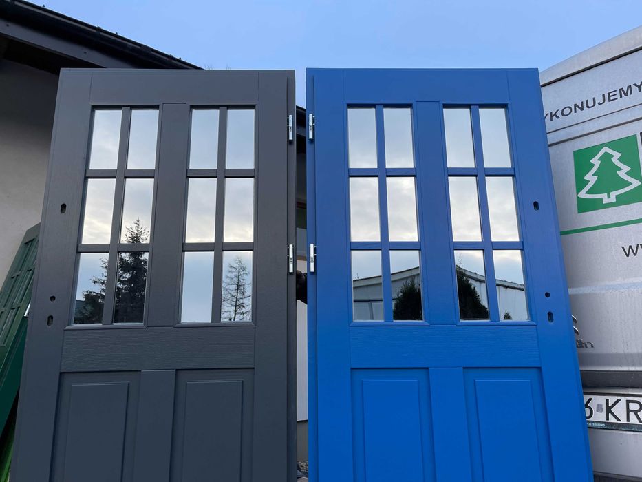 Drzwi zewnętrzne drewniane na wymiar ANGIELSKIE DOSTAWA CAŁA POLSKA