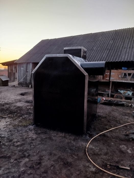 Твердопаливний котел до зерносушки