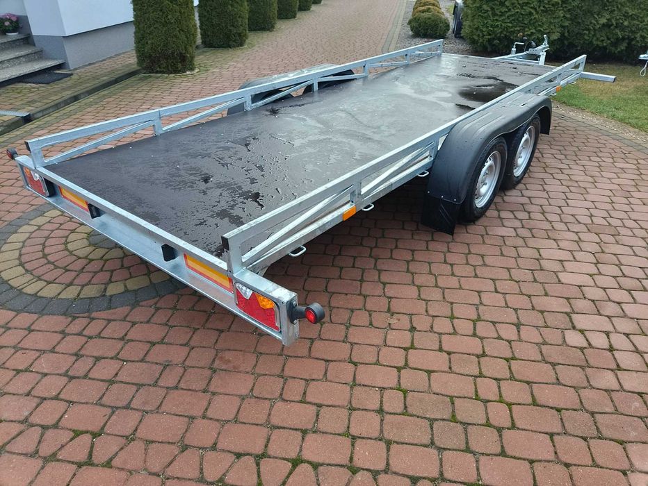 Przyczepa - Platforma - Producent - 4,5m x 1,5m, 2osie, NOWA
