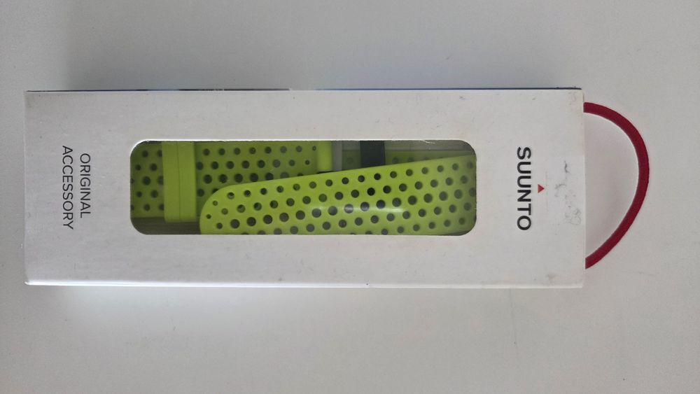 Pulseira silicone suunto verde lima