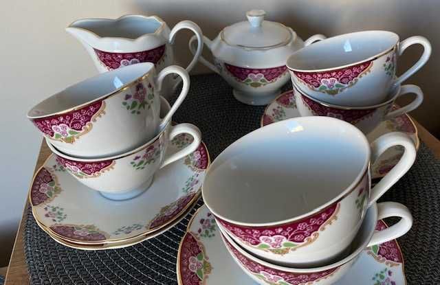 Porcelanowy serwis do kawy Ćmielów
