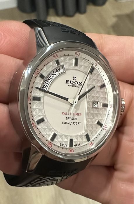 Швейцарские часы Edox WRC Rally Timer Automatic