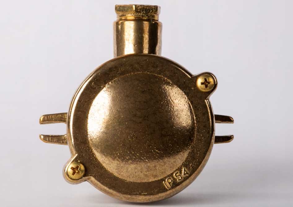 Puszka elektryczna natynkowa Mosiężna Eurohandel 7 x 9,5 x 4mm Premium