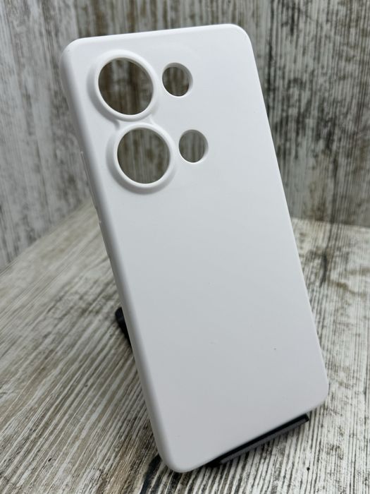 Не пачкаются! Чехол Silicone Case на Xiaomi Redmi Note 13 Pro 4G Чохол