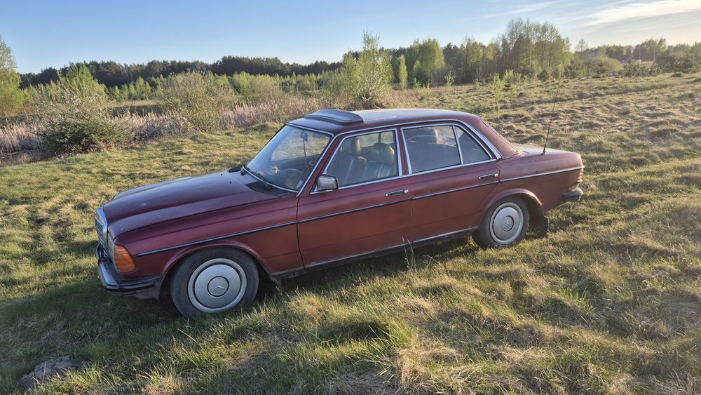 W123 мерседес дизель на ходу
