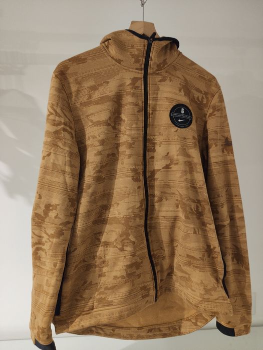 Nike Dry Showtime Kyrie Zip Hoody Jacket 'Brown'