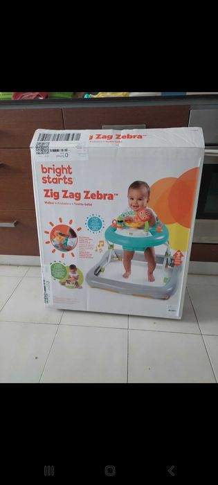 Andador Bright Starts Zig Zag Zebra