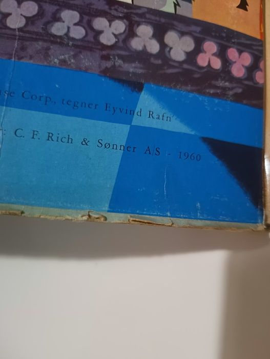 Bajka Disneya w języku duńskim  1960 r.