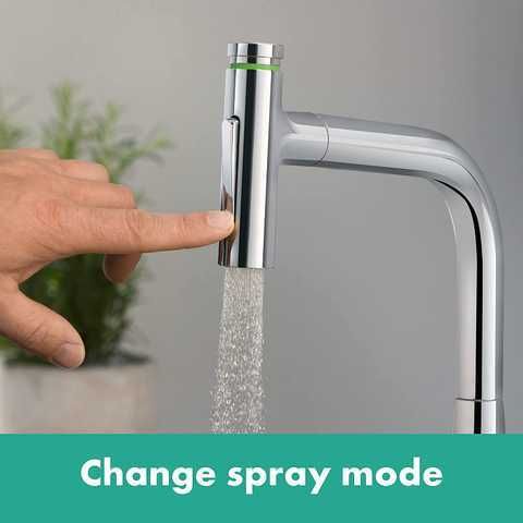 змішувач з  розпилювачем Bateria Metris Select M71 Hansgrohe 73820000