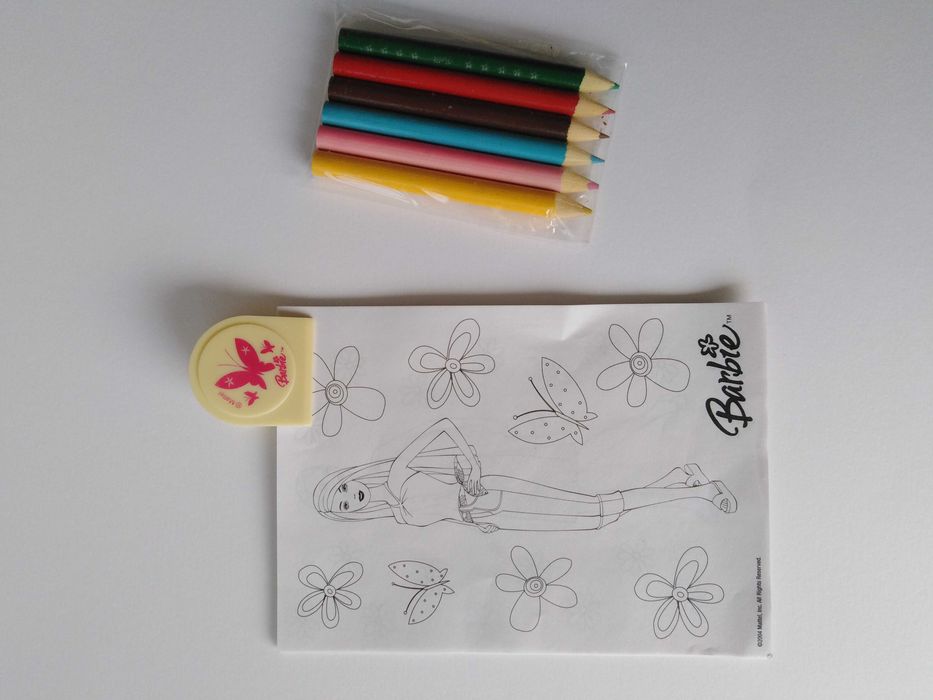 Kit de colorir Barbie