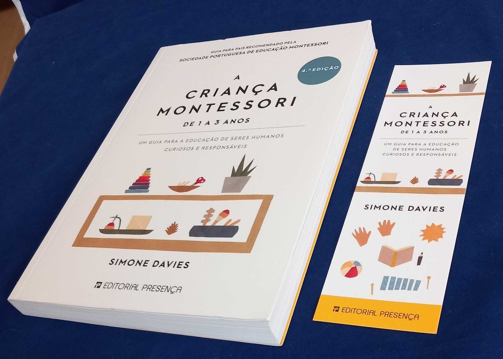 Livro A Criança Montessori - De 1 a 3 anos, de Simone Davies [Portes Grátis]