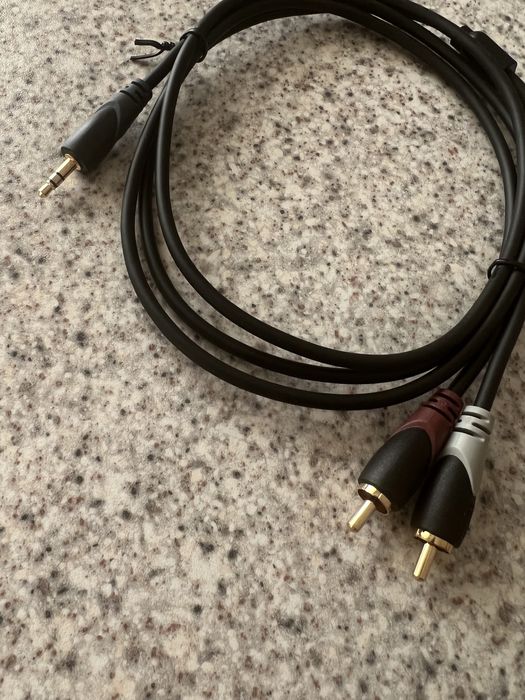 PROCAB Stereo miniJack 3.5mm to 2RCA Male - мініджек стерео 2RCA
