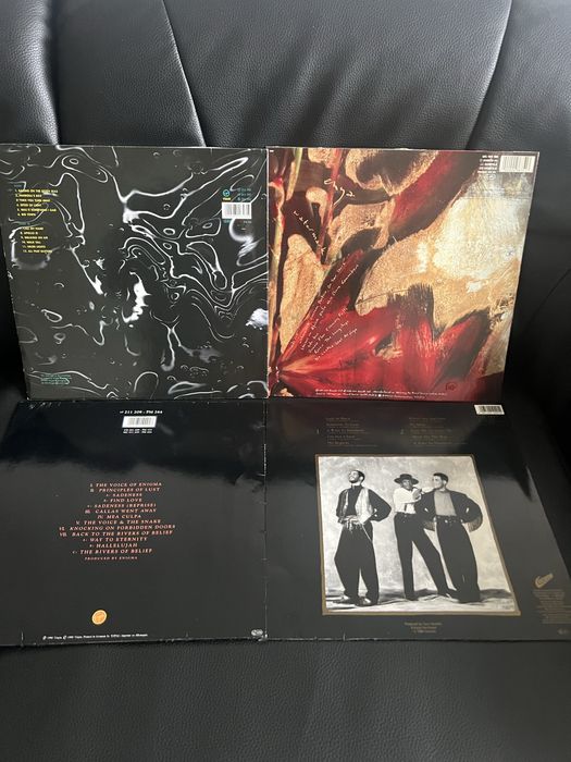 Платівки Bad Boys Blue, Enya, OMD